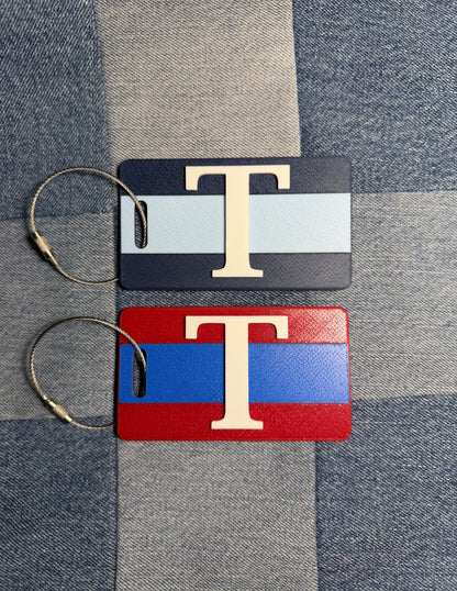 Custom Striped Bag Tags